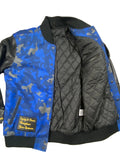 Blue Camouflage Varsity Jacket - RIGHTEOUS RULE