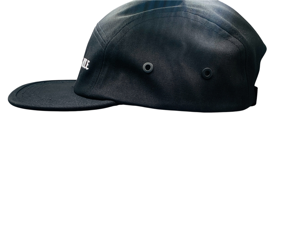 Righteous Rule Black Five Panel Cap - RIGHTEOUS RULE