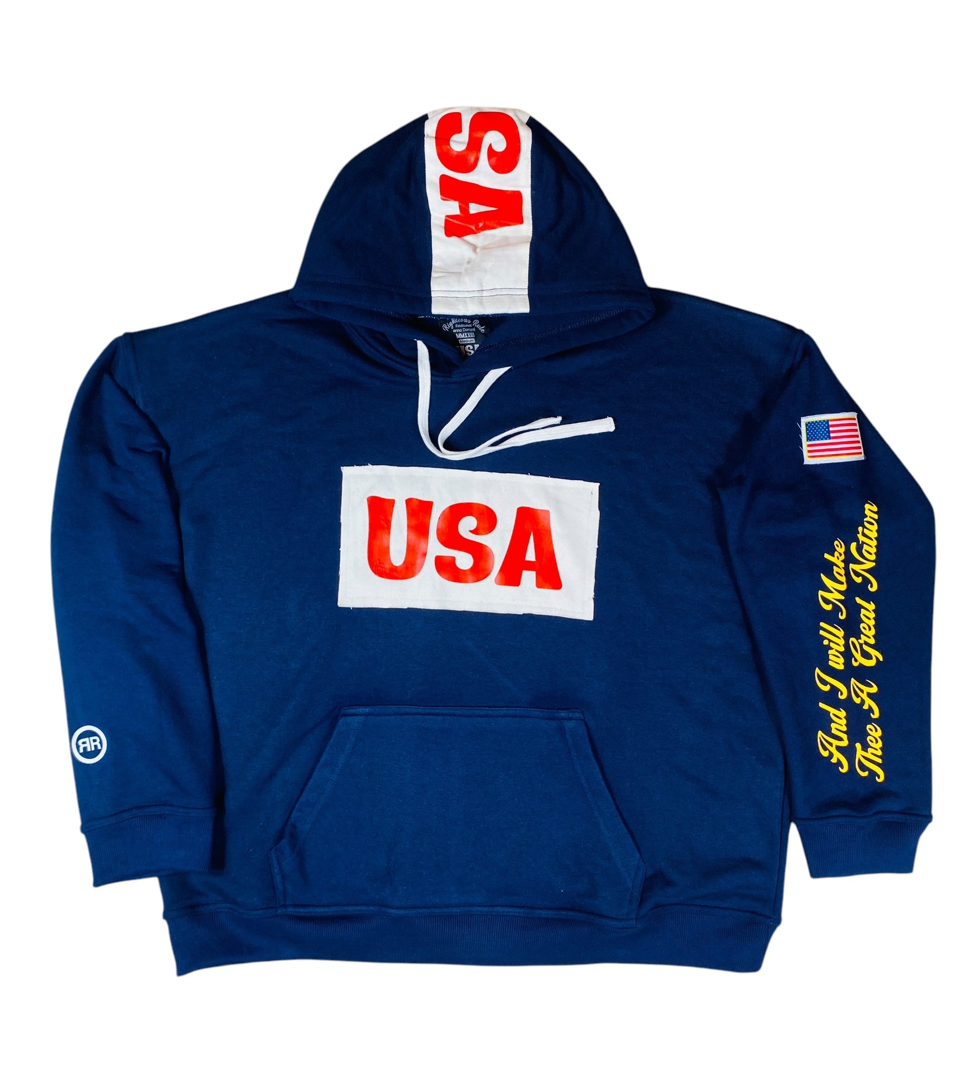 A Great Nation USA Hoodie Sweatshirt - RIGHTEOUS RULE