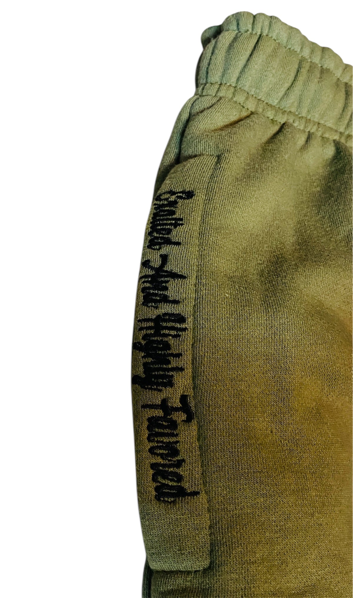 Righteous Rule Holy Wings Olive Green Crewneck Sweatsuit - RIGHTEOUS RULE
