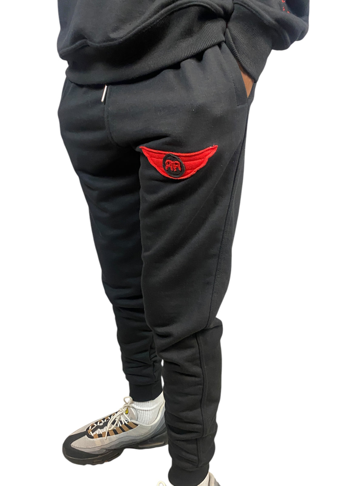Righteous Rule “Holy Wings” 2pc Crewneck sweatsuit. - RIGHTEOUS RULE