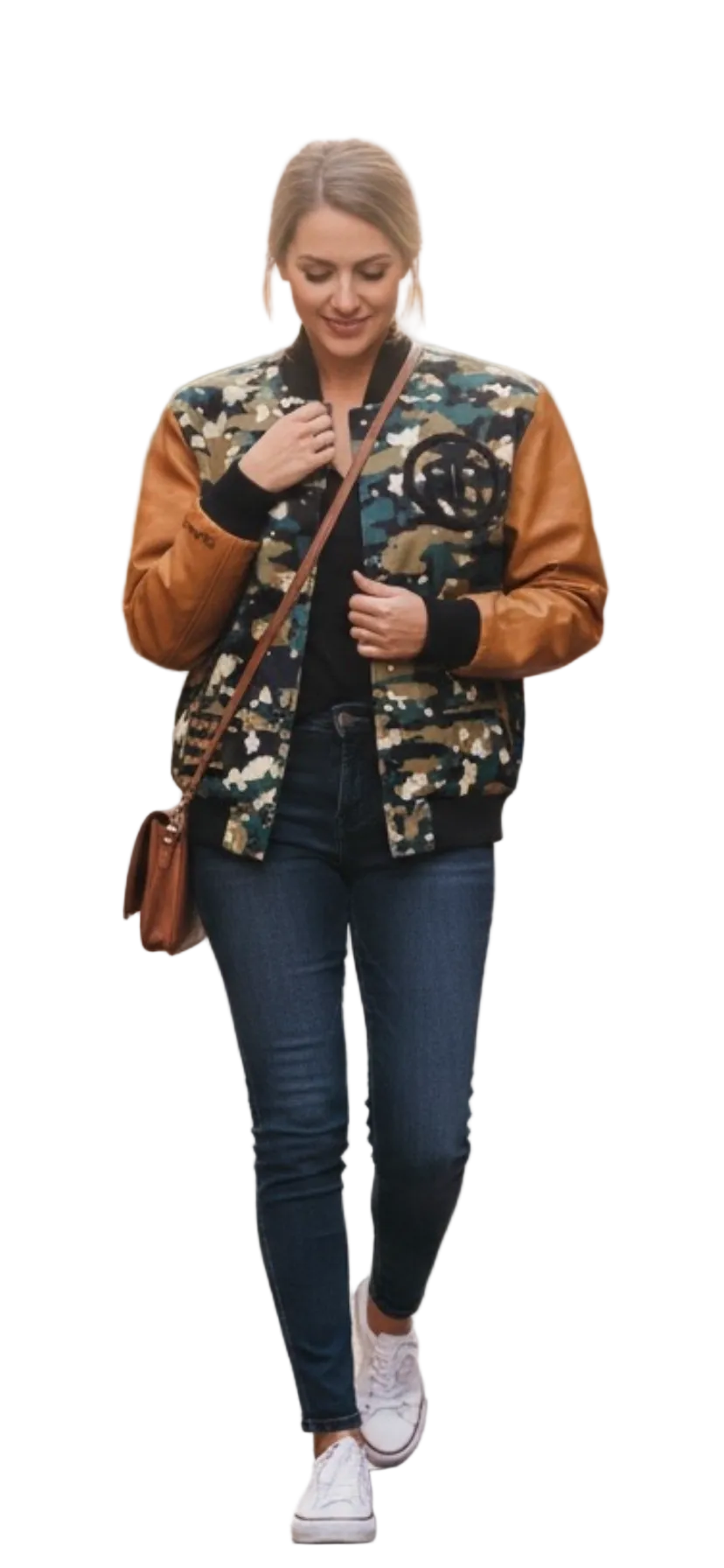Righteous Rule "Flagship 1 Camouflage" Varsity Jacket. - RIGHTEOUS RULE